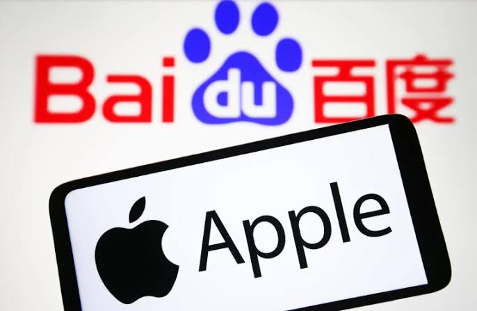 Apple đang tính đường hợp tác với Baidu. Ảnh: Baidu