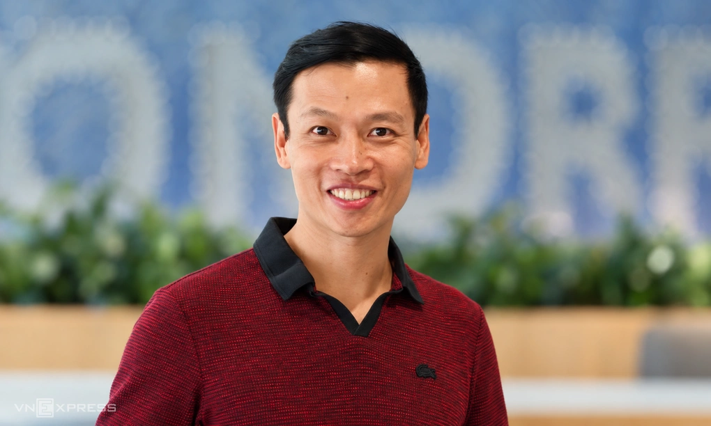 Ông Nguyễn Quang Khánh, Tổng giám đốc nhà máy Intel Việt Nam. Ảnh: Bảo Lâm