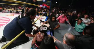 Đô vật Perro Aguayo Jr qua đời gây sốc vào năm 2015 - Ảnh: LA TIMES