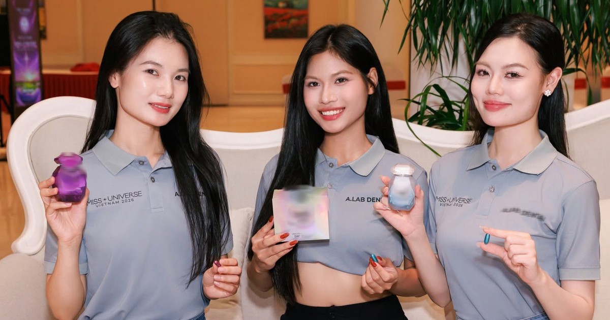Người đẹp Miss Universe Vietnam 2026 mặc áo xám, khán giả liên tưởng 'dàn' công nhân tan ca