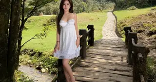 Diện đầm ngủ vào rừng, hot TikToker bỗng bất ngờ "lên xu hướng"