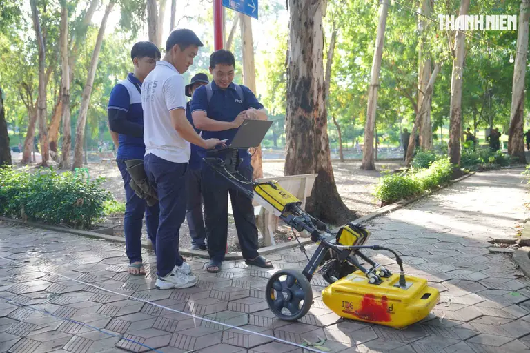 Ra đa xuyên đất được huy động hỗ trợ tìm kiếm