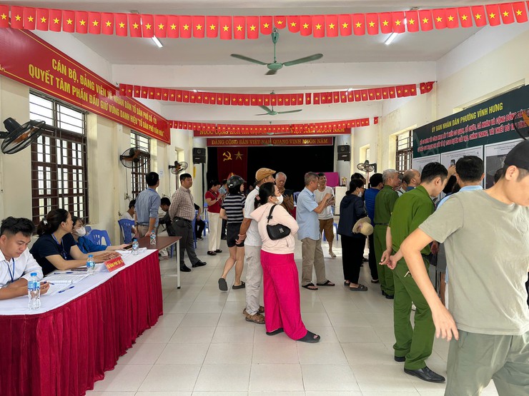 Phường Vĩnh Hưng lấy ý kiến Quy hoạch chi tiết tỷ lệ 1/500 dự án cải tạo, chỉnh trang và tái thiết đô thị
