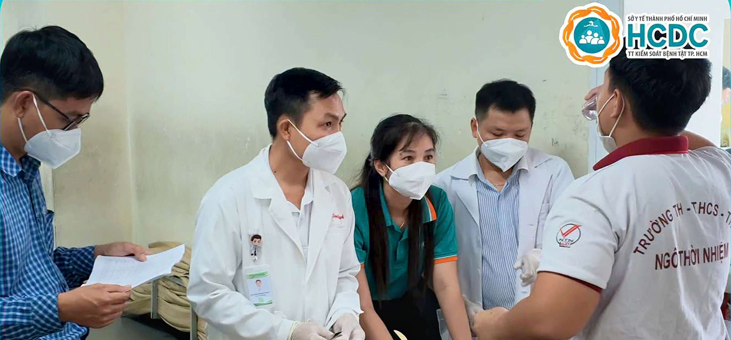 Ca mắc não mô cầu thứ 5 được ghi nhận trên địa bàn TP.HCM là trường hợp mắc bệnh lẻ tẻ, được khoanh vùng xử lý kịp thời - Ảnh: Trung tâm Kiểm soát bệnh tật TP.HCM cung cấp