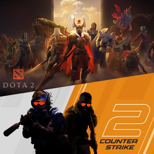 Dota 2 và Counter-Strike 2 đều có cộng đồng esports lớn nhưng chưa được cấp phép phát hành chính thức tại Việt Nam