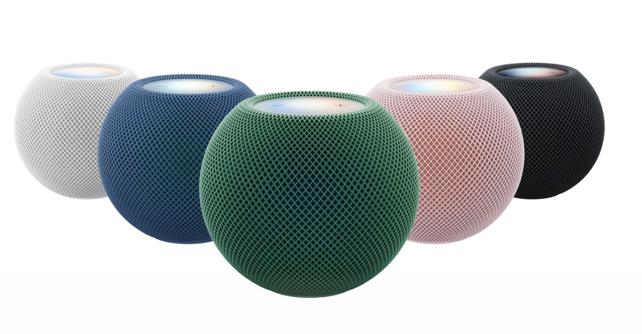 HomePod mini 2 với các màu sắc mới - Ảnh: Apple