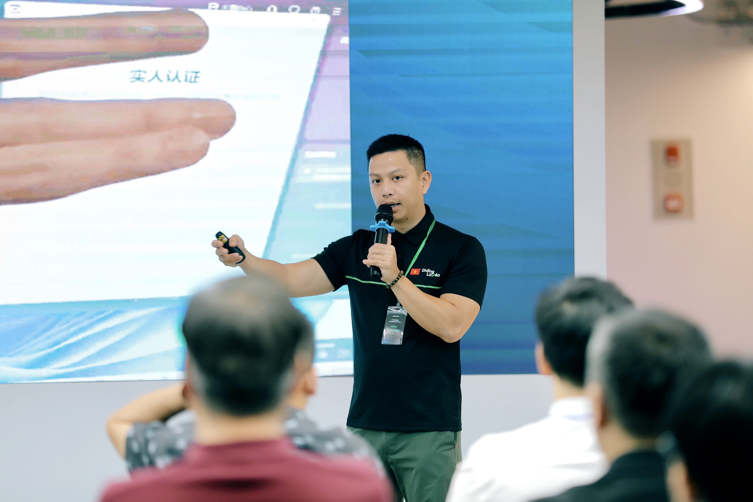 Chuyên gia an ninh mạng Ngô Minh Hiếu (Hiếu PC), nhà sáng lập dự án Chống lừa đảo (thuộc Công ty TNHH Doanh nghiệp xã hội Chống lừa đảo) - Ảnh: NVCC