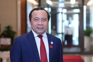 Bộ trưởng Khoa học và Công nghệ Vũ Hải Quân. Ảnh: Hoàng Phong