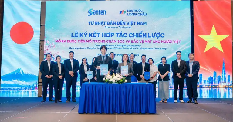 Long Châu và Santen chung tay chăm sóc, điều trị các bệnh lý về mắt cho người Việt