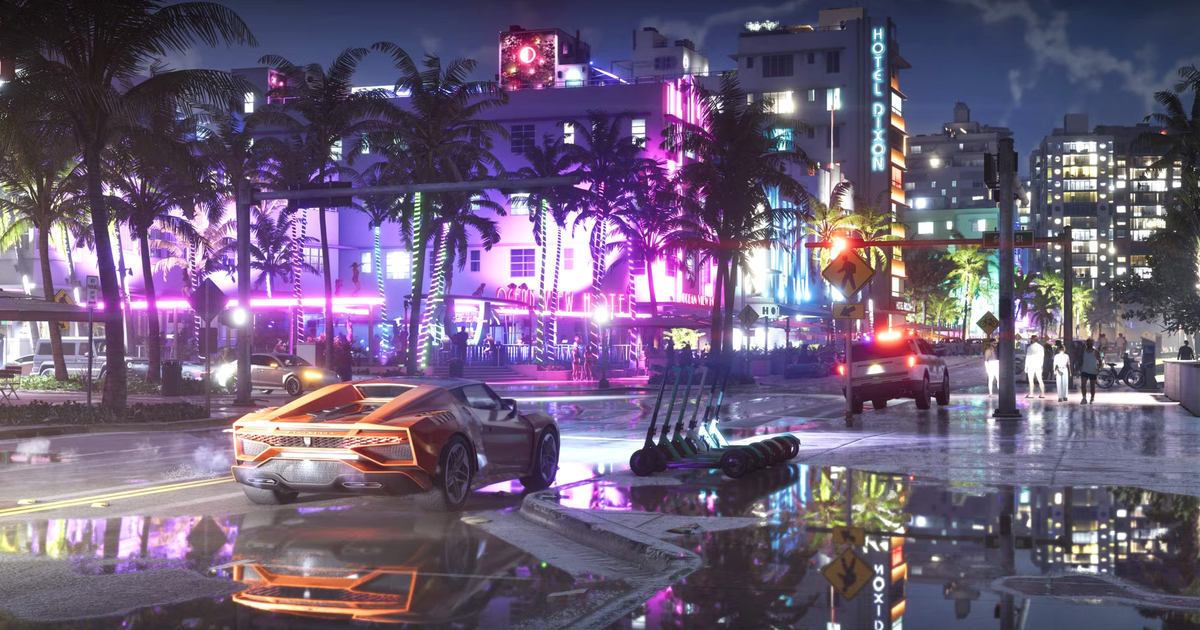 GTA 6 hé lộ thêm hình ảnh Vice City với nhiều chi tiết mới