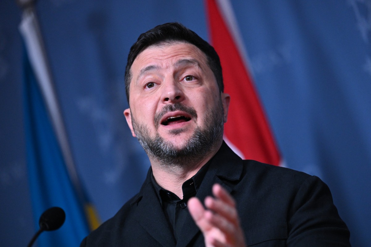 Tổng thống Ukraine Volodymyr Zelensky trong ảnh chụp tại Oslo, Na Uy ngày 20-10-2026 - Ảnh: AFP