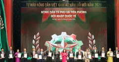 Vinh danh 96 Nông dân Việt Nam xuất sắc 40 năm đổi mới