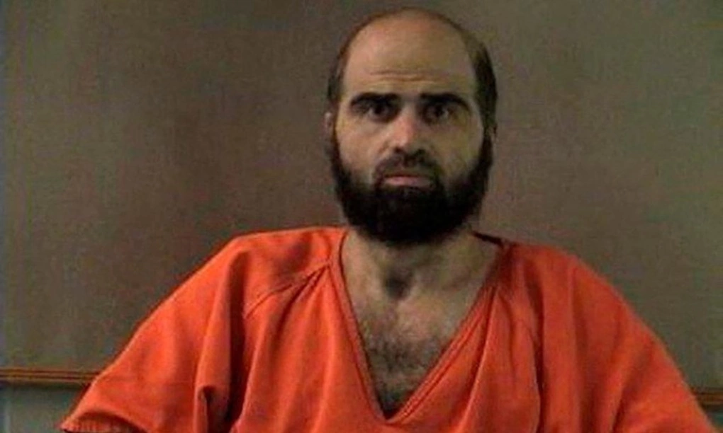 Nidal Hasan trong ảnh được công bố tháng 8/2012. Ảnh: Reuters