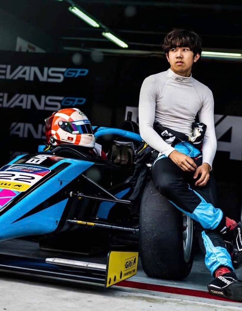 Ben Anh Nguyễn hiện gia nhập đội đua Evans GP của Australia. Ảnh: Nhân vật cung cấp