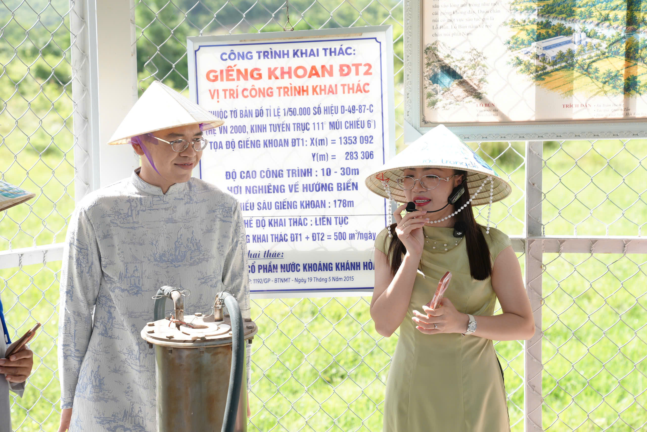 Bà Nguyễn Thị Nga - Tổng giám đốc Công ty CP Nước khoáng Khánh Hòa - chia sẻ tại sự kiện