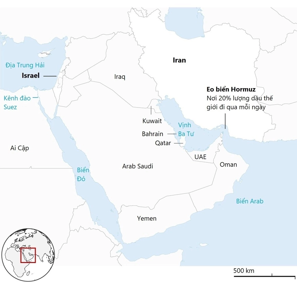 Vị trí Ai Cập, Arab Saudi và Yemen. Đồ họa: Guardian