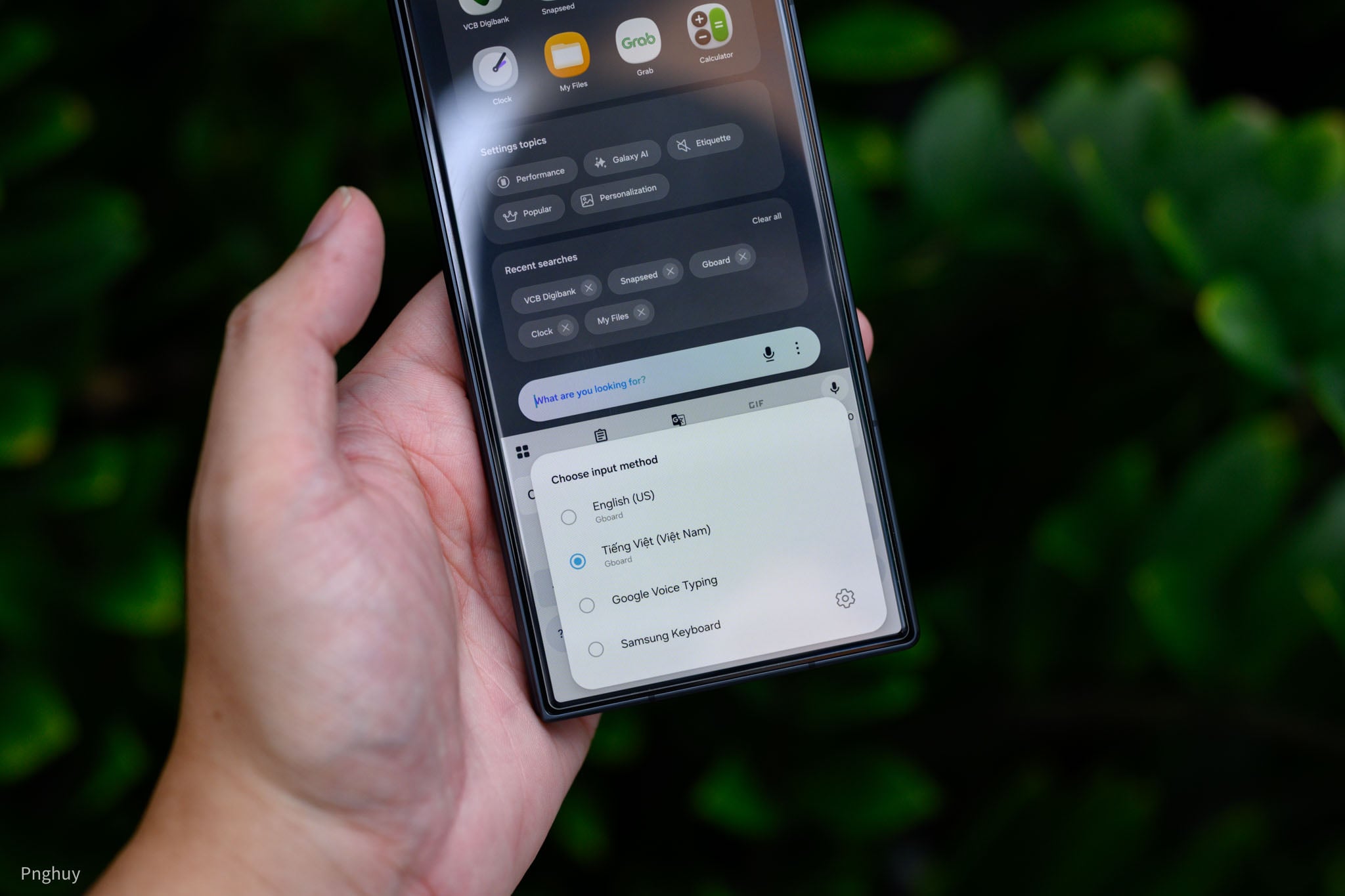 Mình đổi qua dùng bàn phím Gboard cho điện thoại Samsung vì tính năng nhận diện giọng nói