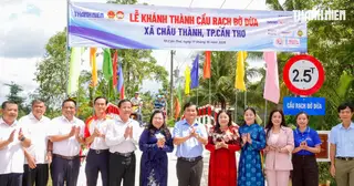 Báo Thanh Niên khánh thành cầu Rạch Bờ Dừa: Ngày vui của xóm nhỏ ở Cần Thơ