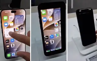 Video quay lại cảnh một động tác đơn giản khiến iPhone “loạn” giao diện rồi đen màn hình