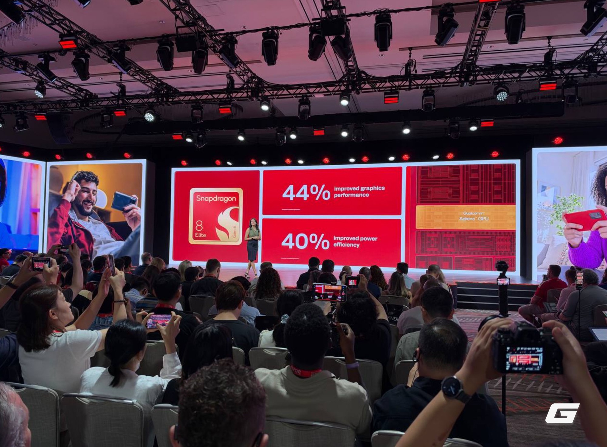 Qualcomm công bố GPU trên phiên bản Extreme tăng 44% hiệu năng đồ họa và cải thiện 40% hiệu suất năng lượng so với thế hệ trước.