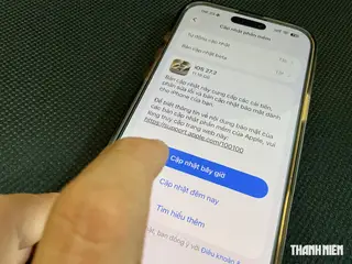 Bản cập nhật có dung lượng khoảng 11,18 GB trên iPhone 16 Pro Max đang chạy iOS 27.0.1