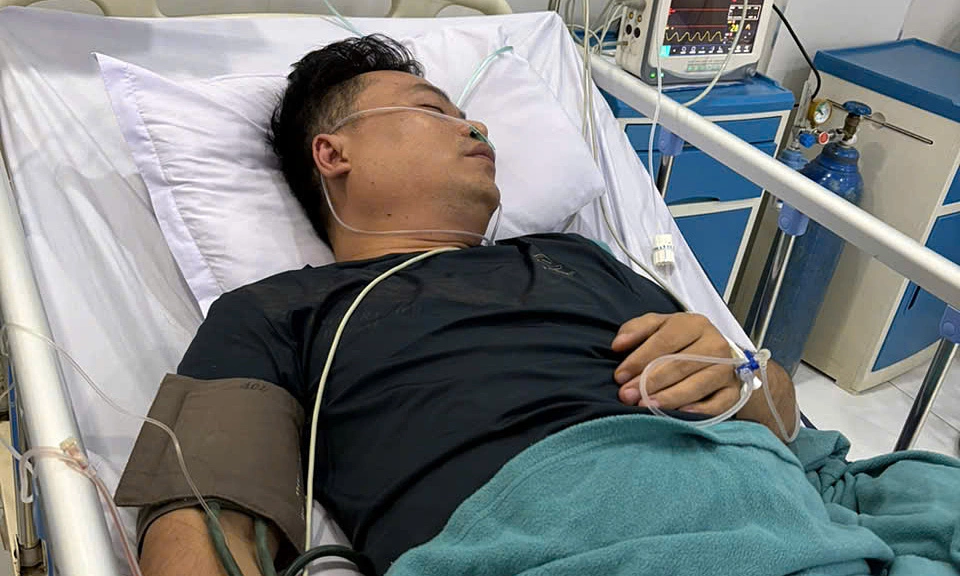 Bệnh nhân điều trị tại Bệnh viện Bạch Mai. Ảnh: Diệu Hiền