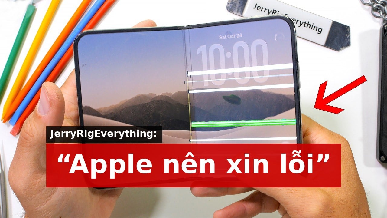 JerryRigEverything mổ iPhone Duo: Apple nên xin lỗi | Viết bởi osx