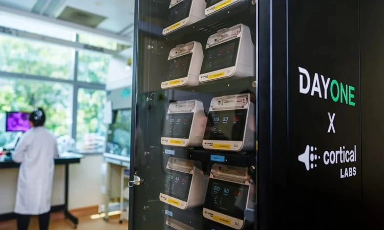 Nguyên mẫu trung tâm dữ liệu sinh học đặt tại Viện Khoa học Đời sống NUS. Ảnh: NUS