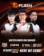 Team Flash xuất quân Esports World Cup 2026 với 3 "mũi nhọn" săn huy chương