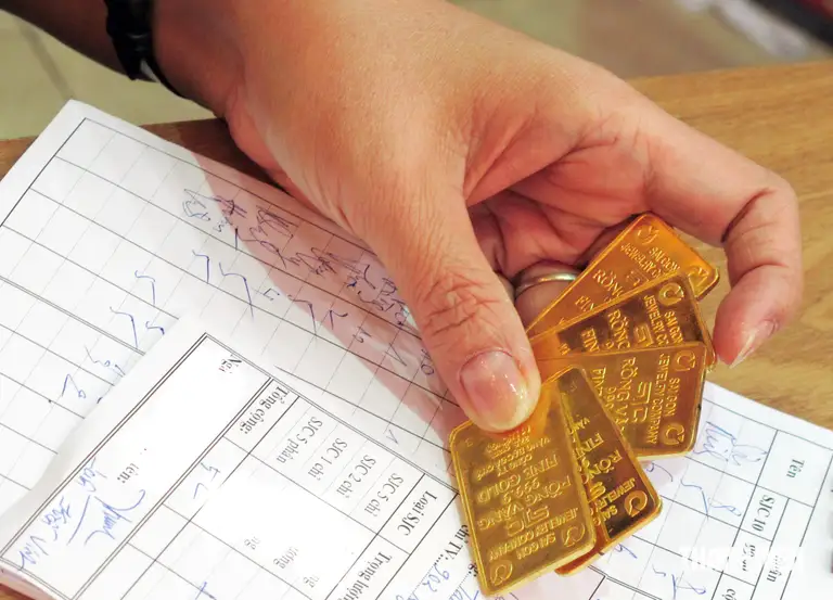 Giá vàng miếng SJC tiếp tục giảm 1 triệu đồng/lượng