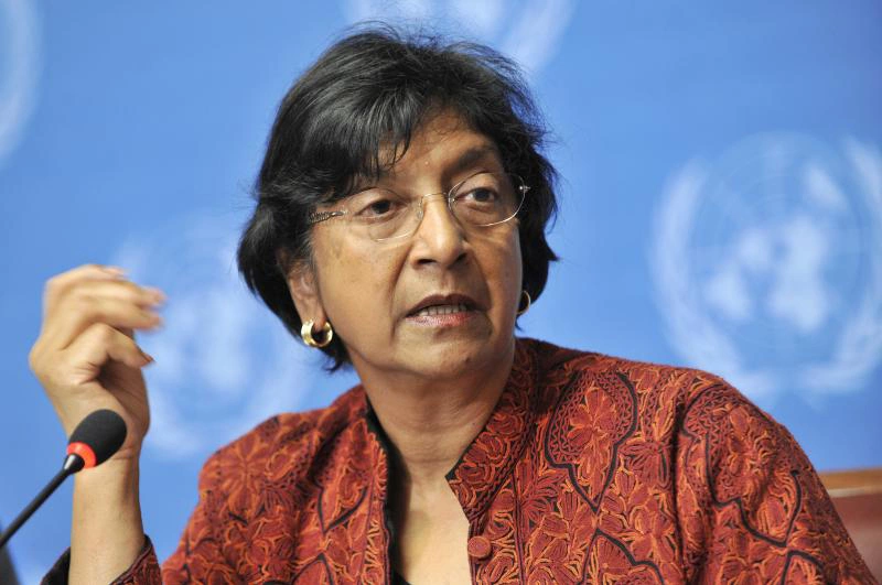 Bà Navanethem Pillay tại trụ sở Liên Hợp Quốc ở Geneva, Thụy Sĩ hồi năm 2010. Ảnh: AFP