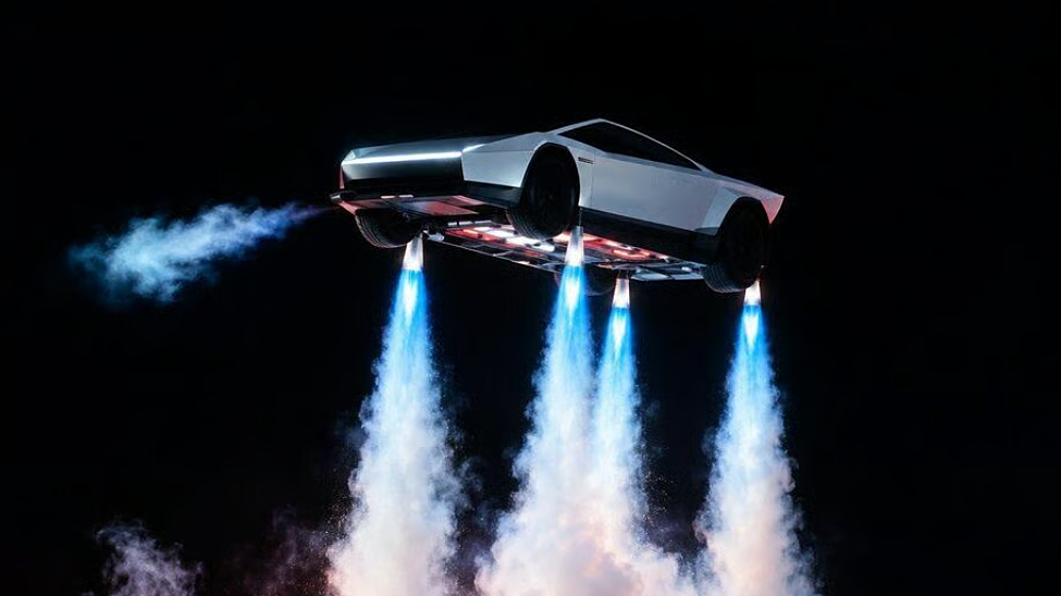 Siêu xe biết bay củng cố khả năng Tesla - SpaceX sáp nhập