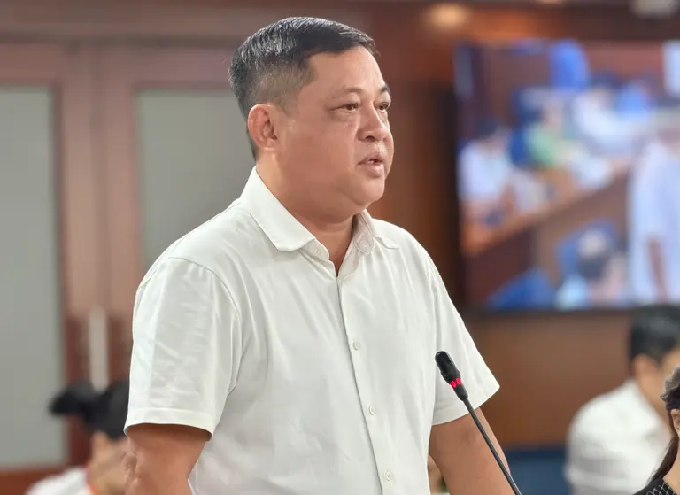 Ông Phan Nhật Linh thông tin tiến độ dự án cải tạo rạch Xuyên Tâm