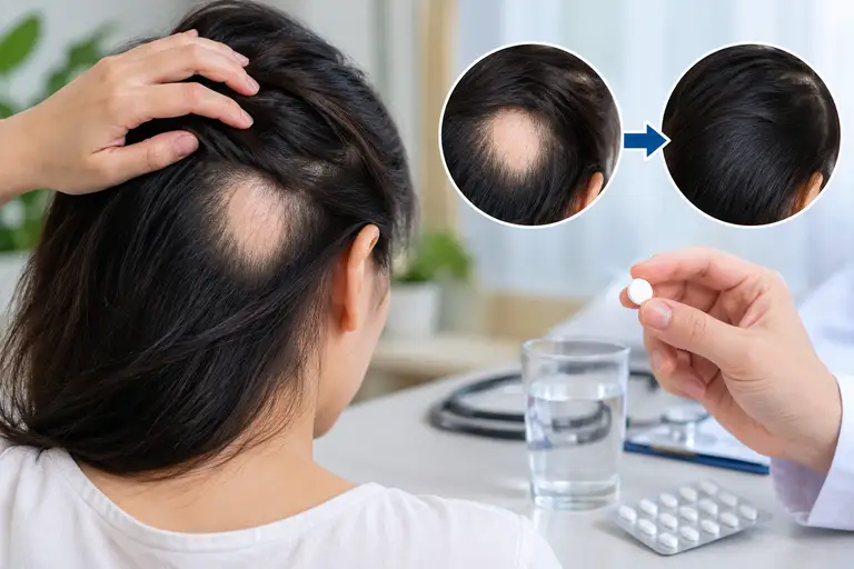 Thuốc trị viêm khớp có thể giúp mọc lại tóc ở người rụng tóc từng mảng