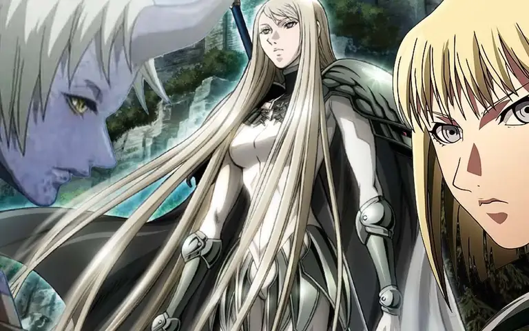 Claymore sở hữu gần như mọi yếu tố để trở thành một anime dark fantasy nổi bật: thế giới Trung cổ u tối, quái vật biến hình, những nữ chiến binh mạnh mẽ và một câu chuyện chứa đầy bi kịch - Ảnh: CBR