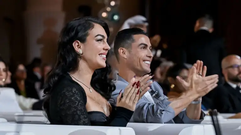 Ronaldo và Georgina cùng tham dự một sự kiện năm 2024. Ảnh: Sky Sports