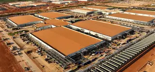 Trung tâm dữ liệu AI đang xây dựng của OpenAI tại Abilene, bang Texas, Mỹ. Ảnh: OpenAI