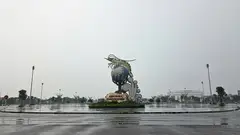 Không khí ở miền Tây mờ đục bất thường
