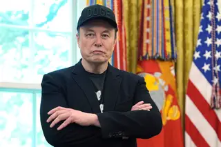Elon Musk tham dự cuộc họp báo với Tổng thống Donald Trump tại Phòng Bầu dục, Nhà Trắng, tháng 5/2025. Ảnh: AP