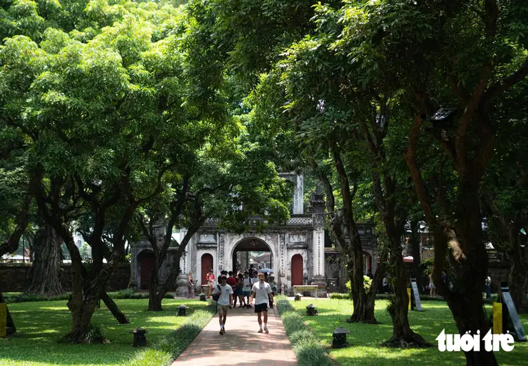 Văn Miếu - Quốc Tử Giám đã tồn tại 950 năm - Ảnh: NGUYỄN HIỀN