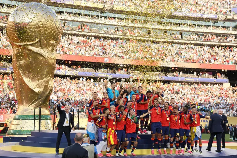 Tây Ban Nha nhận được 50 triệu USD sau khi vô địch World Cup 2026 - Ảnh: AFP