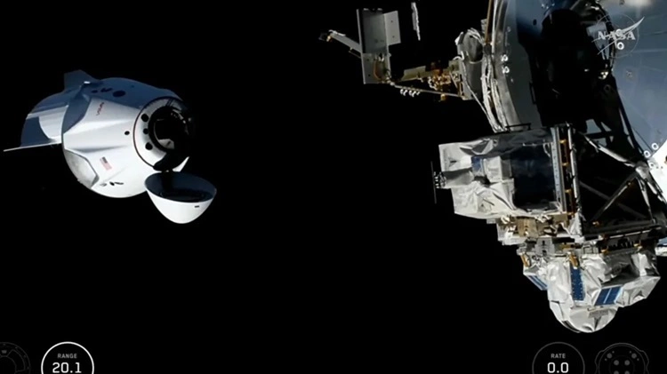 SpaceX lập kỷ lục tàu vũ trụ Mỹ bay nhanh nhất đến trạm ISS