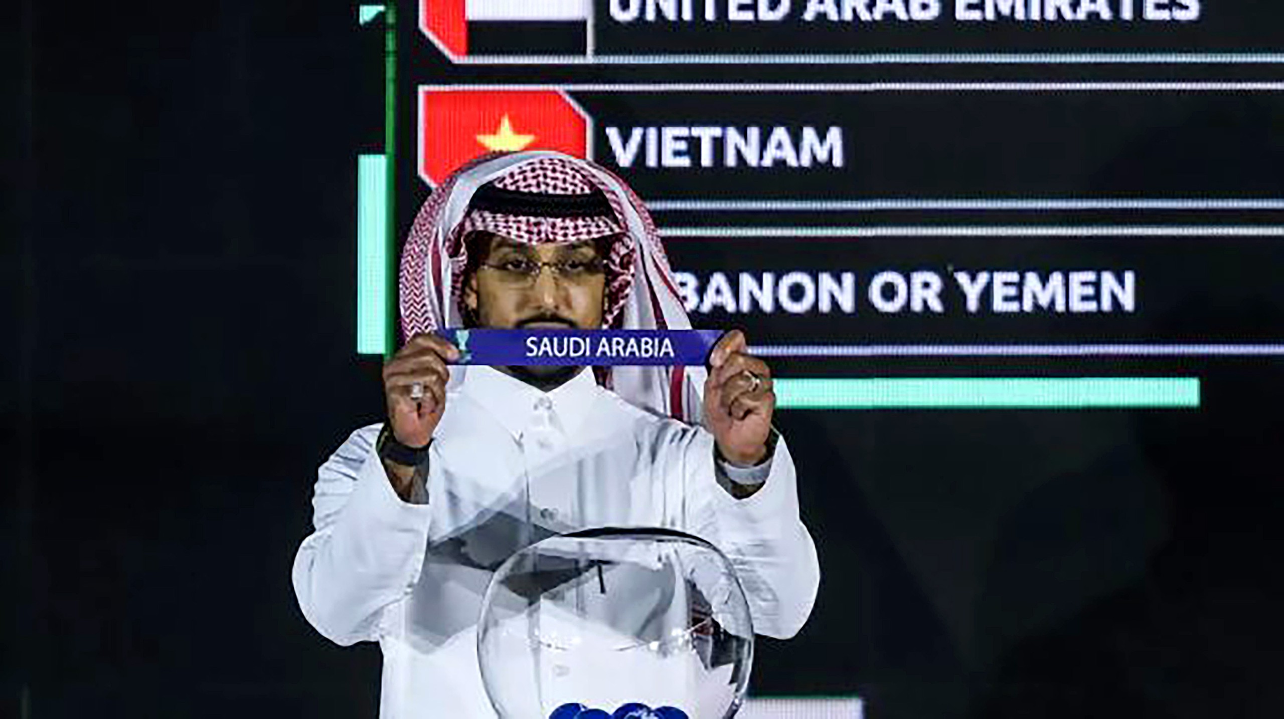 Ban tổ chức Saudi Arabia khẳng định Asian Cup 2027 sẽ không bị hoãn - Ảnh: AFP