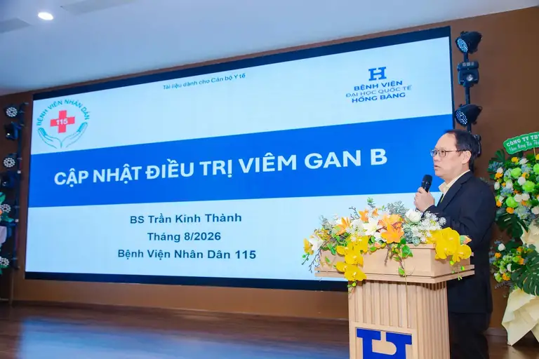Thạc sĩ - bác sĩ chuyên khoa 2 Trần Kinh Thành chia sẻ tại hội thảo