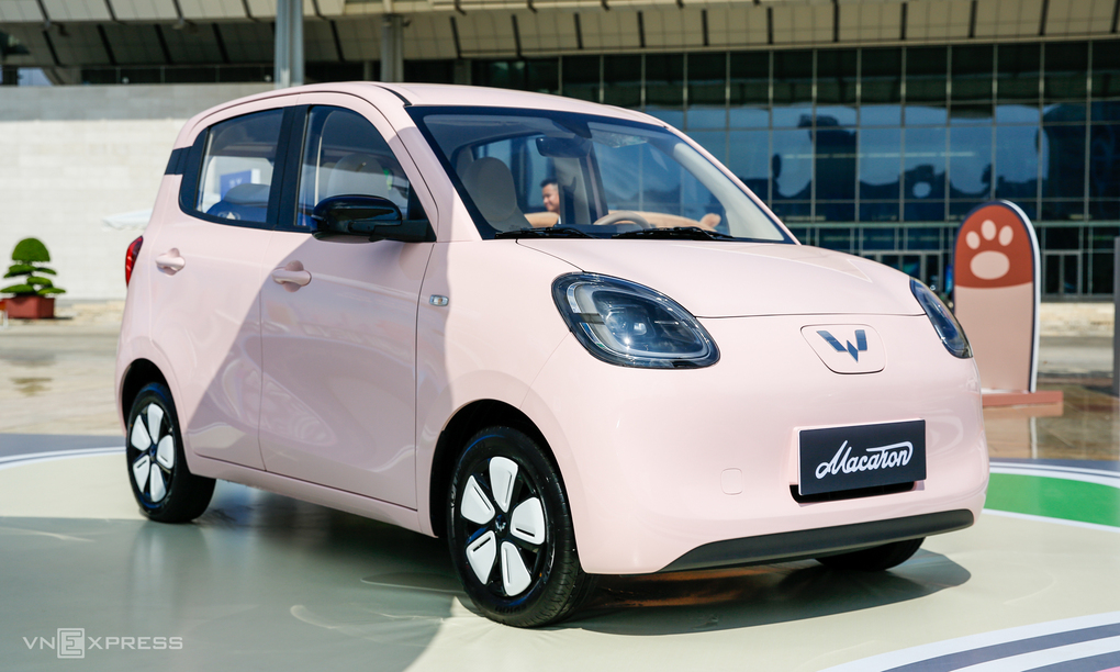 Xe điện mini Wuling Macaron giá từ 279 triệu đồng. Ảnh: Lương Dũng