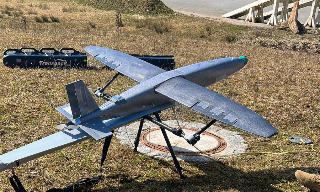 UAV Hornet tại thao trường Grafenwoehr của Mỹ ở Đức hồi tháng 3. Ảnh: US Army