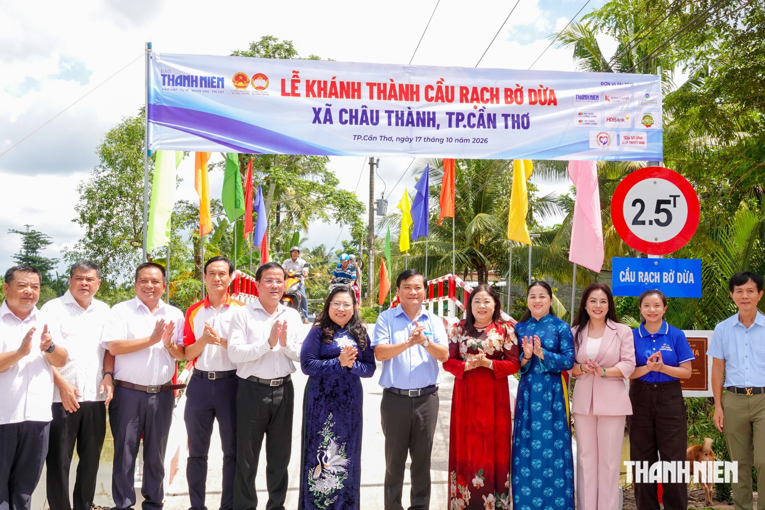 Cây cầu với tổng kinh phí xây dựng 850 triệu đồng