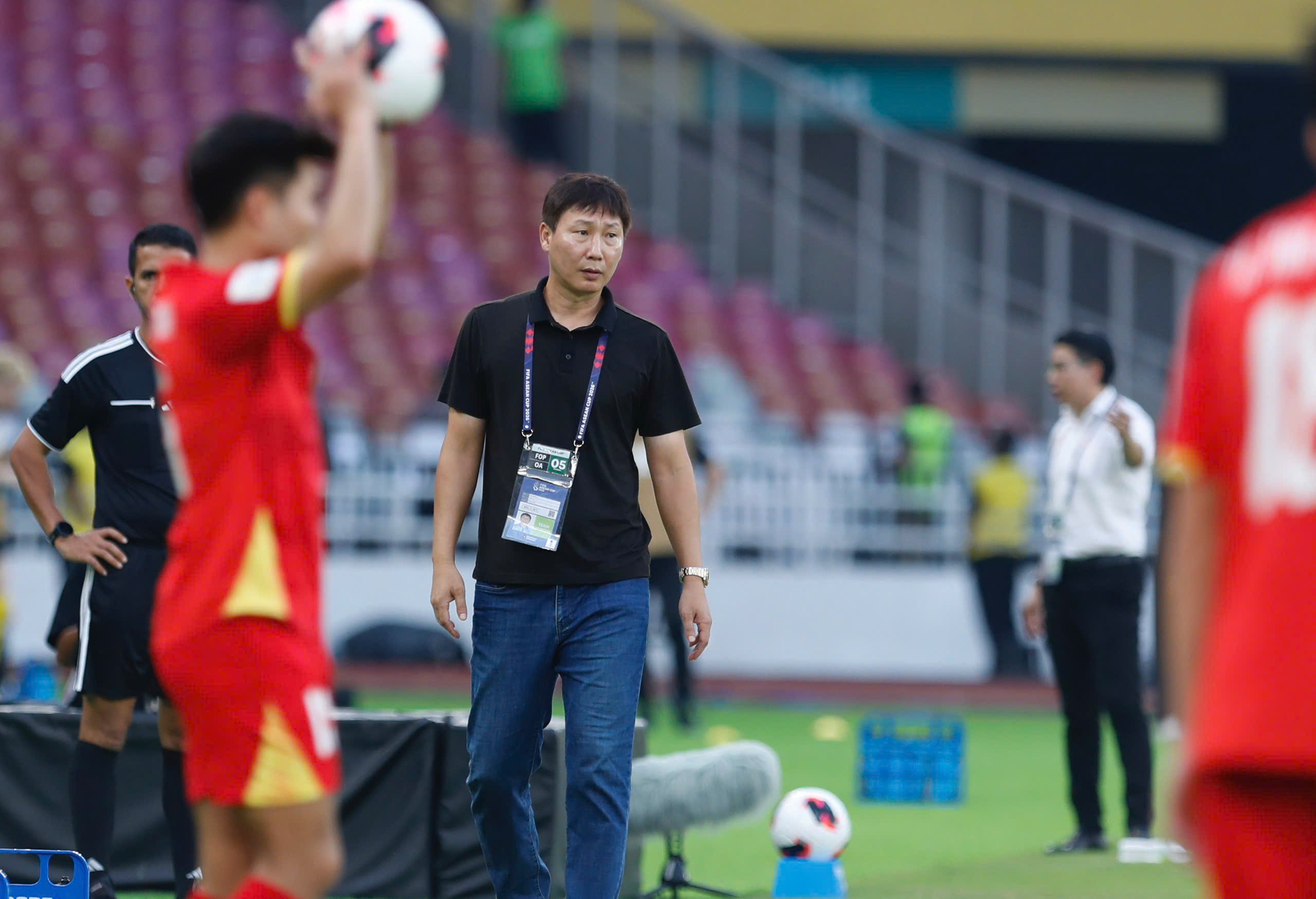 HLV Kim Sang-sik đã có nhiều thử nghiệm tại FIFA ASEAN Cup 2026