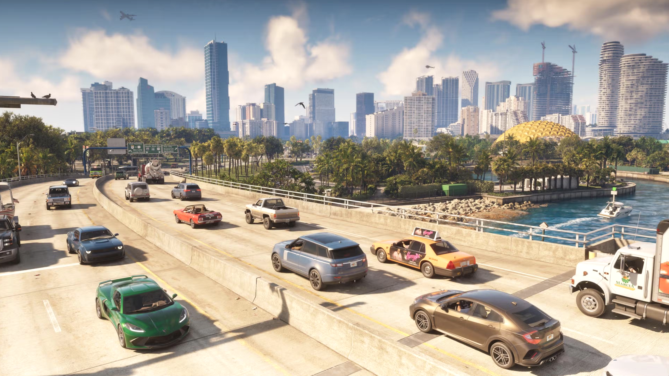 GTA 6 hé lộ thêm hình ảnh Vice City với nhiều chi tiết mới - Ảnh 2.