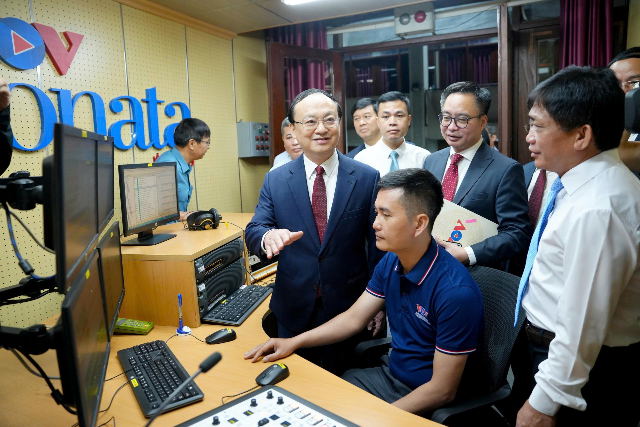 Kênh Sonata - FM89 phát sóng liên tục 24 giờ mỗi ngày trên sóng VOV - Ảnh: ĐINH TRUNG